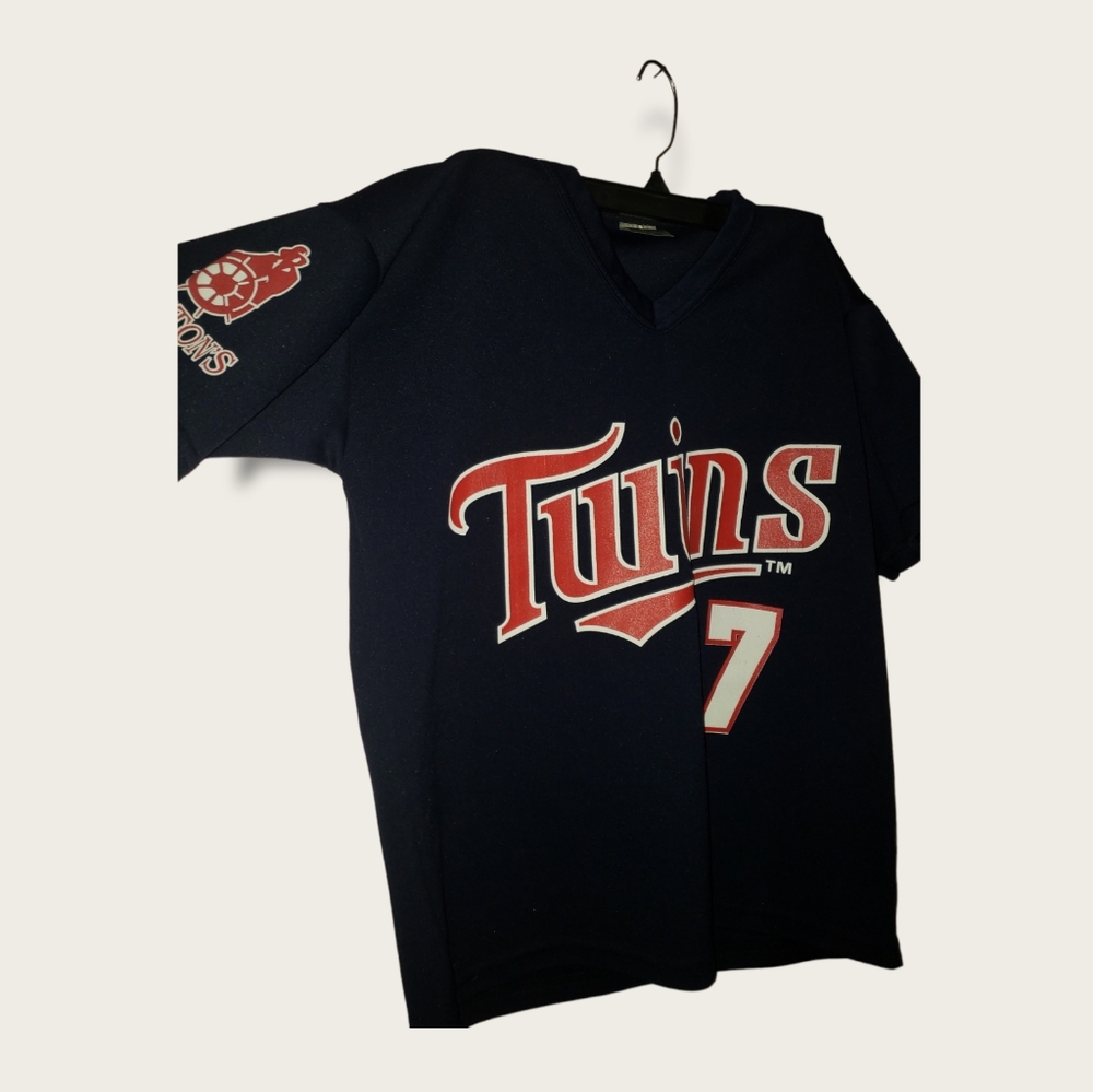 💖#7 Mauer Minnesota Twins Jersey Shirt (Size 18-20)